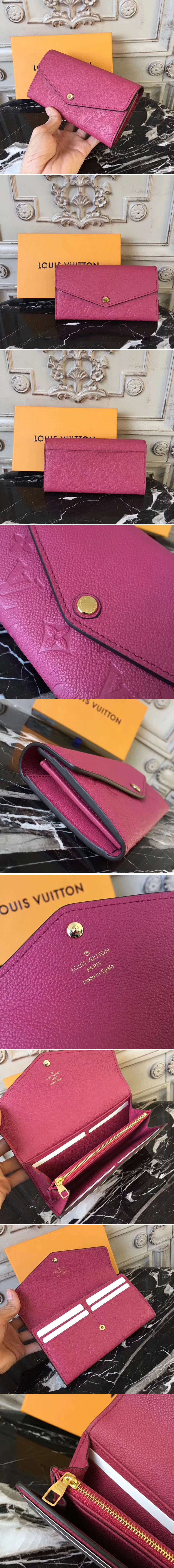 Replica Louis Vuitton M62056 Sarah Wallet Monogram Empreinte