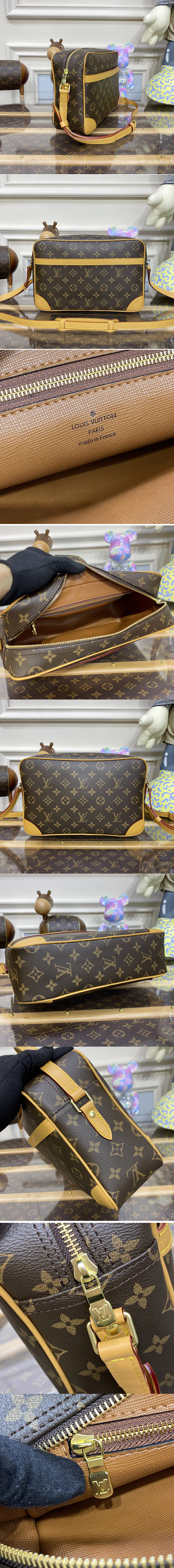 Replica Louis Vuitton M51272 LV Trocadero 30 Shoulder Bag in Monogram Canvas