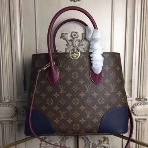 Replica Louis Vuitton M41596 Flandrin Monogram Canvas Bags Blue