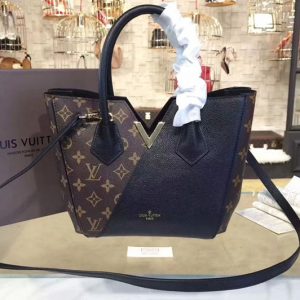 Replica Louis Vuitton M41855 Kimono Pm Monogram Canvas Bags Black