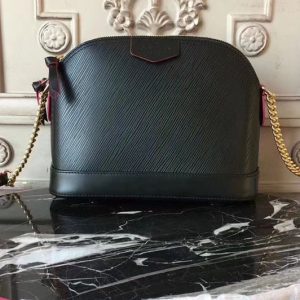 Replica Louis Vuitton M50321 Alma BB Epi Leather Bags Black