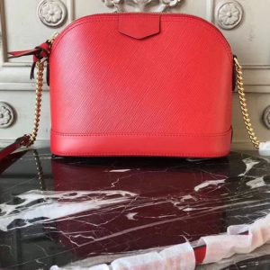 Replica Louis Vuitton M50321 Alma BB Epi Leather Bags Red