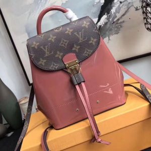 Louis Vuitton M53545 Hot Springs Backpack Patent Leather Pink