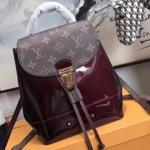 Louis Vuitton M53545 Hot Springs Backpack Patent Leather Purple