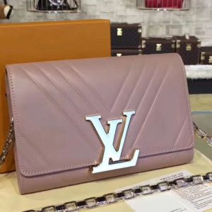 Replica Louis Vuitton M54233 Pochette Louise GM Embossed Calfskin Bags Nude