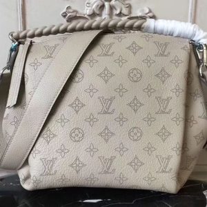 Replica Louis Vuitton M51224 Babylone Chain BB Mahina Leather Bags Galet