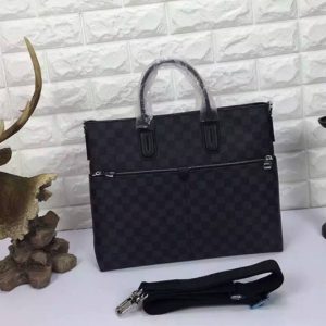 Replica Louis Vuitton N41564 Damier Graphite Canvas 7 Days a Week Bags