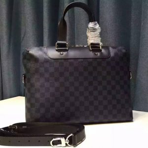 Replica Louis Vuitton N42241 Damier Cobalt Canvas Porte-Documents Jour Bags