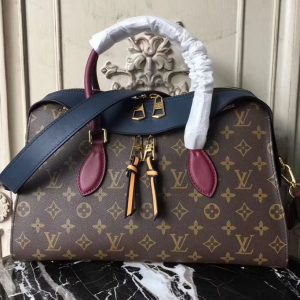 Replica Louis Vuitton M41456 Monogram Canvas Tuileries Bags Blue