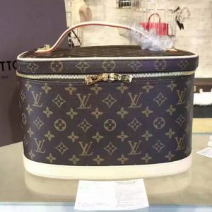 Replica Louis Vuitton LV M47280 Monogram Nice Beauty Case