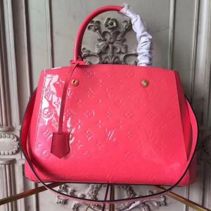 Replica Louis Vuitton M50167 Montaigne MM Monogram Vernis Bags