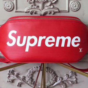 Replica Louis Vuitton M54319 Epi Leather Supreme X Belt Bag Red