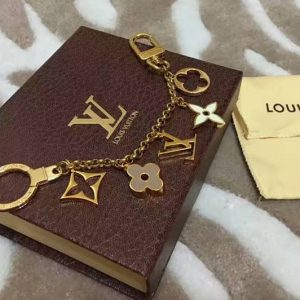 Replica Louis Vuitton M65111 Fleur De Monogram Bag Charm