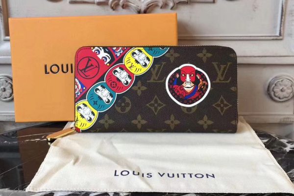 Replica Louis Vuitton M67249 Zippy Monogram Canvas Wallets