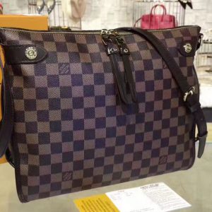 Replica Louis Vuitton N41425 Damier Ebene Coated Canvas Duomo Bags