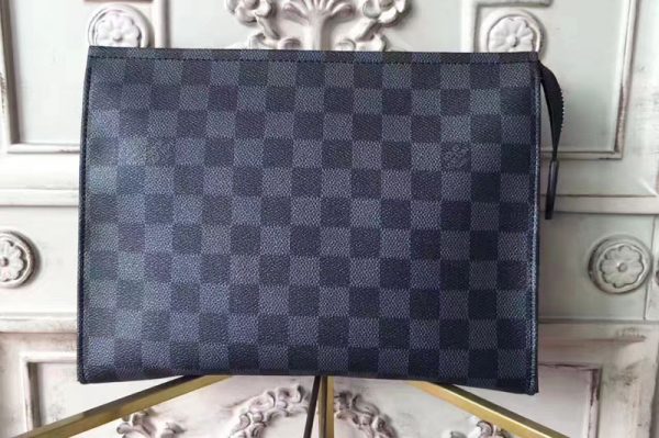 Replica Louis Vuitton N47542 Damier Graphite Canvas TOILETRY POUCH 26