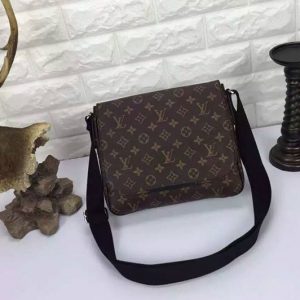 Replica Louis Vuitton M40935 District PM Monogram Macassar Canvas Bags