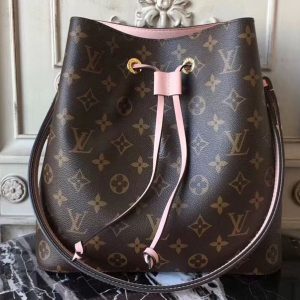 Replica Louis Vuitton M44022 Neonoe Monogram Canvas Bags Pink