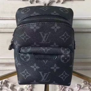 Replica Louis Vuitton M61964 Monogram Canvas Backpack Bags Charm