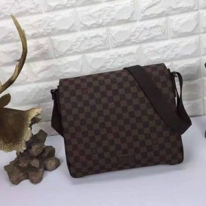 Replica Louis Vuitton N41212 Damier Ebene Canvas District MM Bags