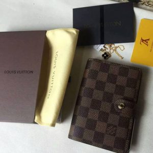 Replica Louis Vuitton R20700 Damier Ebene Canvas Wallet