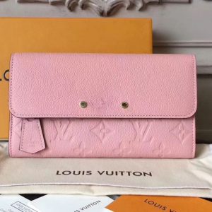 Replica Louis Vuitton M61833 Pont-neuf Wallet Monogram Empreinte Pink