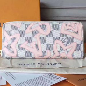 Replica Louis Vuitton N60099 Damier Azur Canvas Clemence Wallet