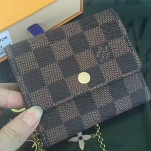 Replica Louis Vuitton N63242 Damier Ebene Anais Wallet