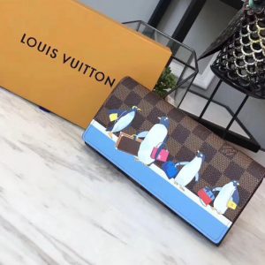 Replica Louis Vuitton N64426 Sarah Wallet Damier Ebene Canvas