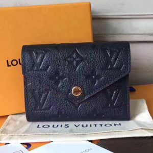 Replica Louis Vuitton M41938 Victorine Wallet Monogram Vernis Black