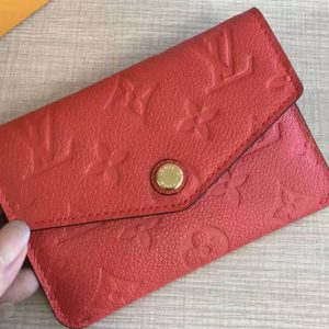 Replica Louis Vuitton M60633 Key Pouch Monogram Empreinte Leather Red