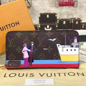 Replica Louis Vuitton M62135 Zippy Wallet Monogram canvas