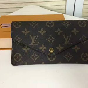 Replica Louis Vuitton M62155 Jeanne Wallet Monogram Canvas Red