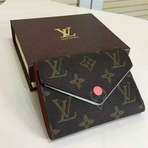 Replica Louis Vuitton M62360 Victorine Wallet Monogram Canvas Red