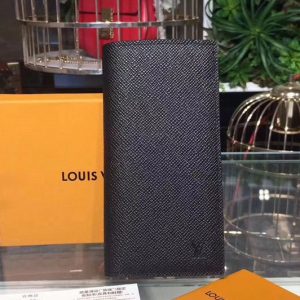 Replica Louis Vuitton M64507 Alexandre Wallet Taiga Leahter Black