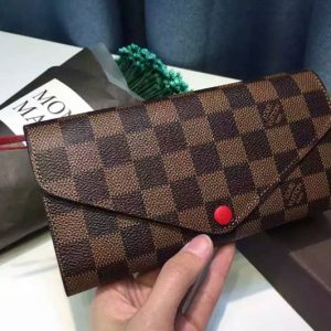 Replica Louis Vuitton N63543 Damier Ebene Canvas Josephine Wallets