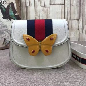 Replica Gucci 505388 Guccitotem Small Shoulder Bags White