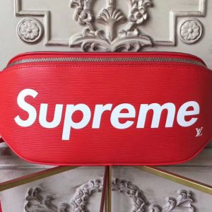 Replica Louis Vuitton M54319 Epi Leather Supreme X Belt Bag Red