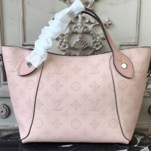 Replica Louis Vuitton M54353 Hina PM Mahina Leather Bags Pink