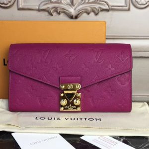 Replica Louis Vuitton M62459 Monogram Empreinte Metis Wallet Freesia