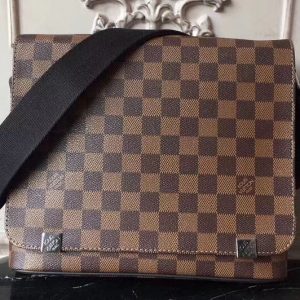 Replica Louis Vuitton N41031 District PM Damier Ebene Canvas Bags