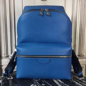 Replica Louis Vuitton M33453 Apollo Taiga Leather Backpack Blue