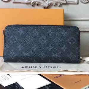 Replica Louis Vuitton M62295 Zippy Wallet Vertical Monogram Eclipse Canvas