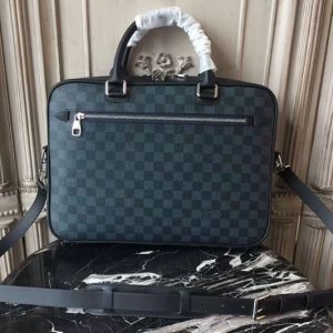 Replica Louis Vuitton N41347 Damier Graphite Canvas Porte Document Business Bags