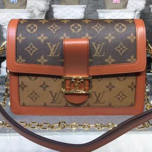 Replica Louis Vuitton Pochette Metis M43599 Monogram Canvas Brown