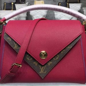 Replica Louis Vuitton M51766 LV Double V Calf Leather Bags