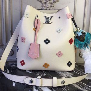 Replica Louis Vuitton M53081 LV Lockme Bucket Soft Calfskin Bags