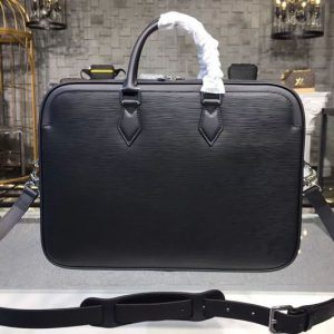 Replica Louis Vuitton M54404 LV Dandy MM Epi Leather Bags Black