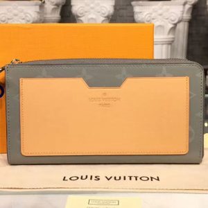 Replica Louis Vuitton M63237 LV Cosmos Wallet Monogram Titanium Canvas