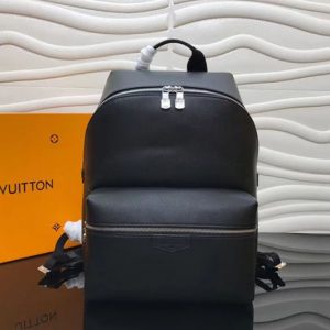 Replica Louis Vuitton M33450 LV Taiga Leather Apollo Backpack Black